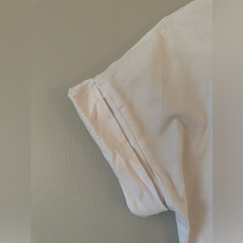 ASOS basic white tee cropped - Picture 3 of 4